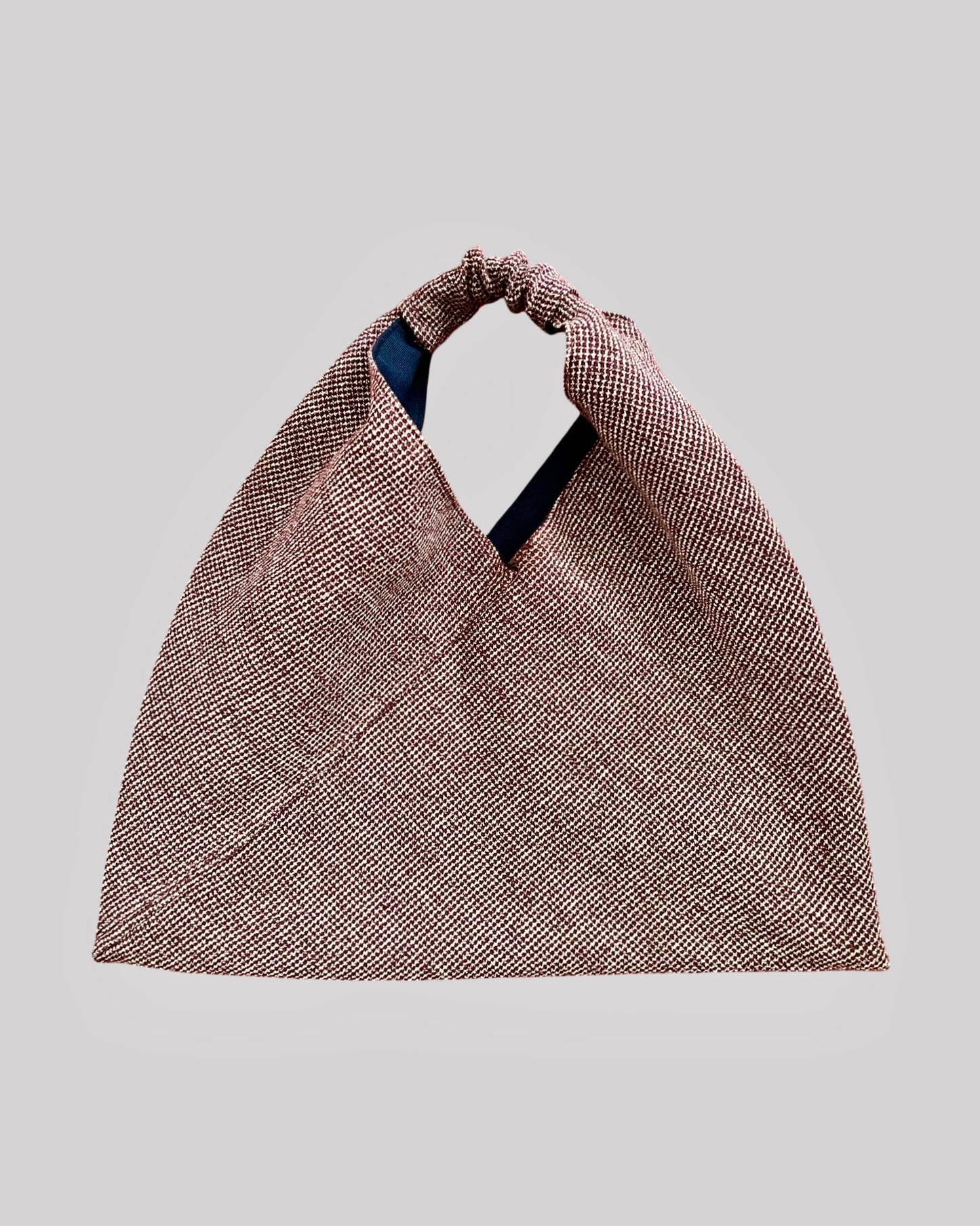 Burgundy Origami Bag - Small