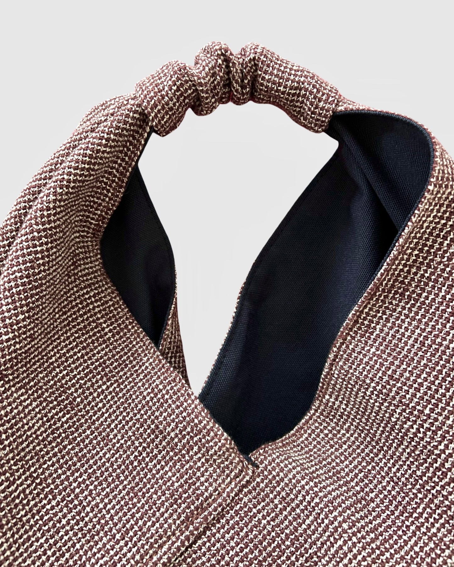 Burgundy Origami Bag - Small