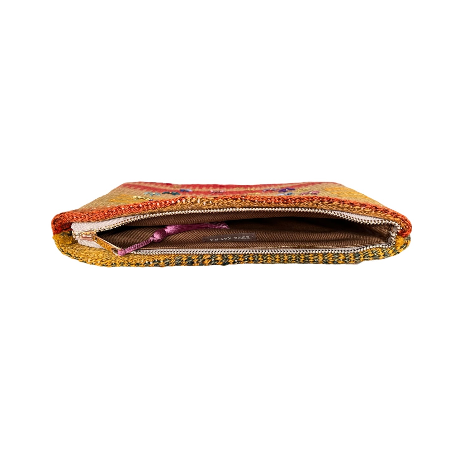 Golden Flower Clutch