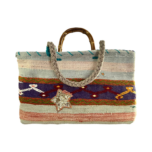 Bamboo Mini Beach Bag