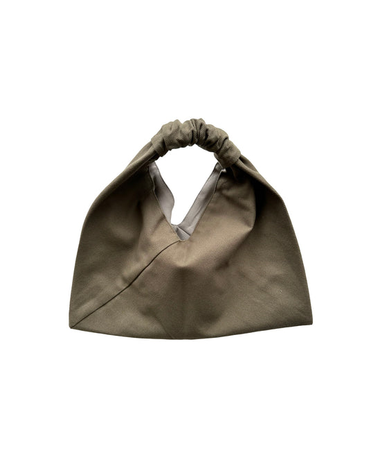 Olive Green Origami Bag - Mini