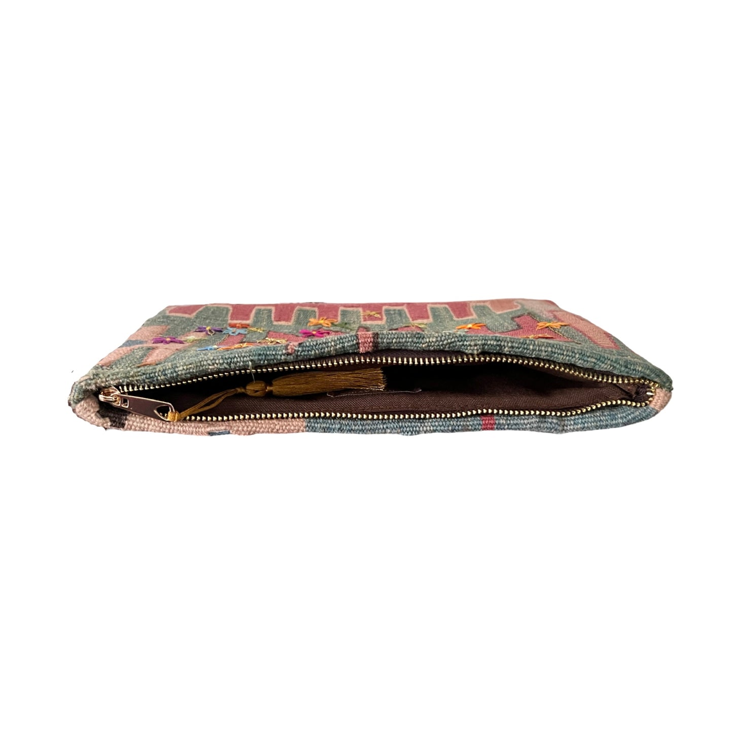 Golden Flower Clutch