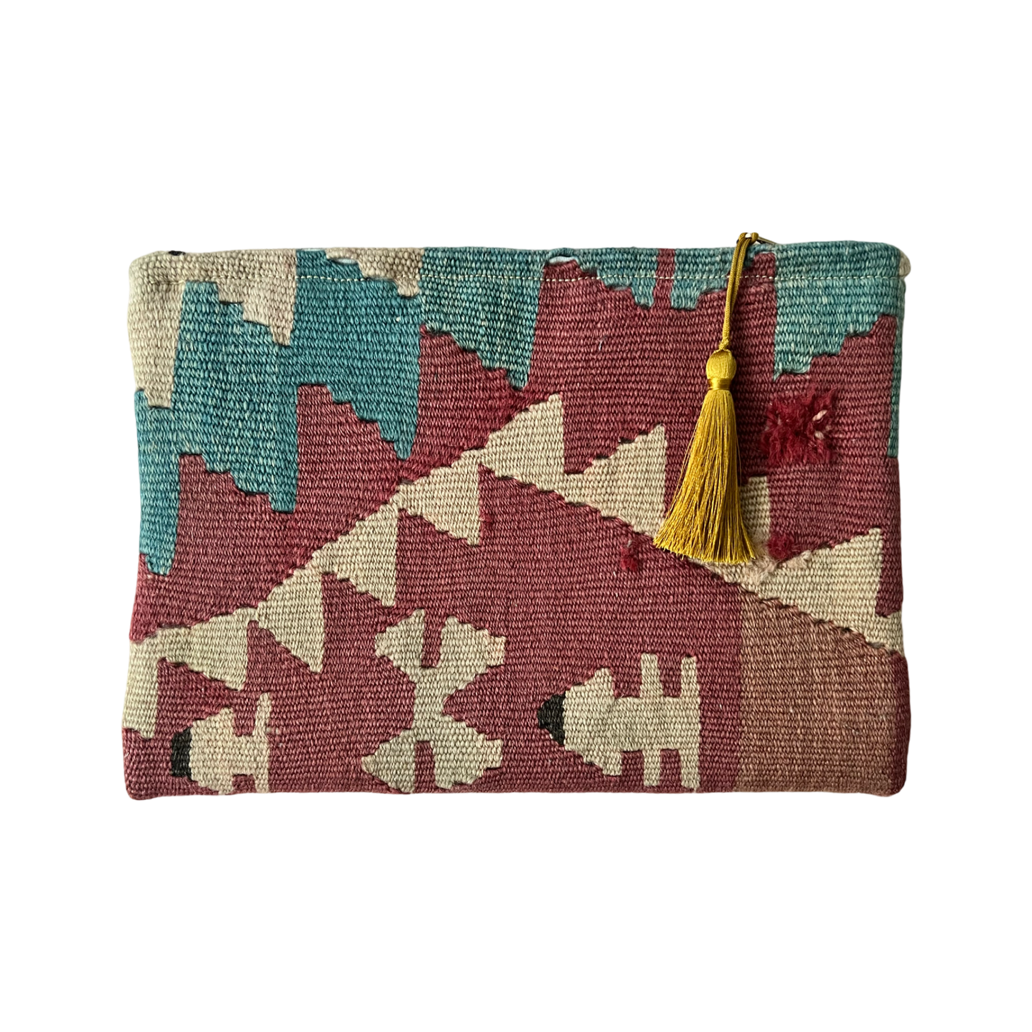 Golden Flower Clutch