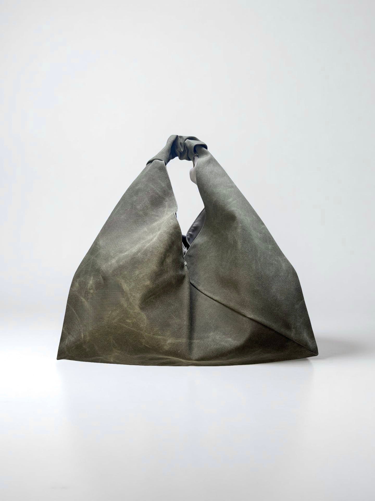 Olive Waxed Canvas - Midi