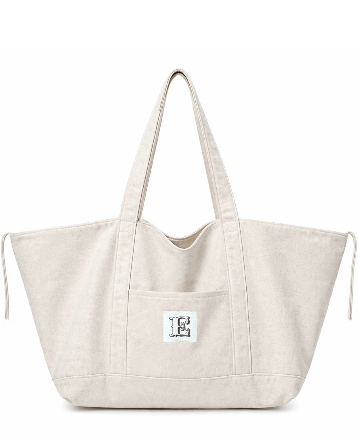 All-In linen bag stone color, durable everyday bag with spacious interior