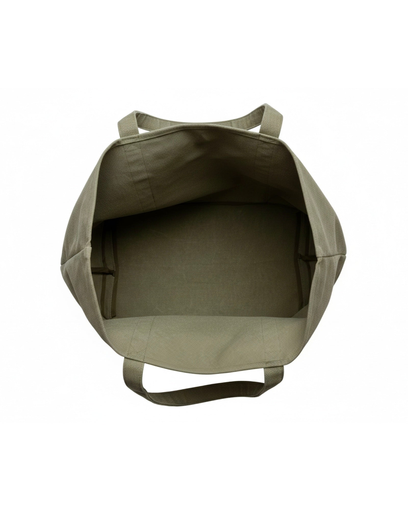 All-In stone-washed canvas bag dusty olive durable everyday bag with spacious interior, handmade made in Turkey