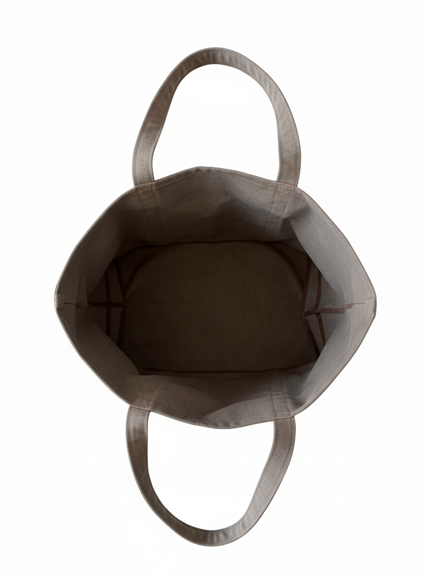 All-In stone-washed canvas bag taupe durable everyday bag with spacious interior