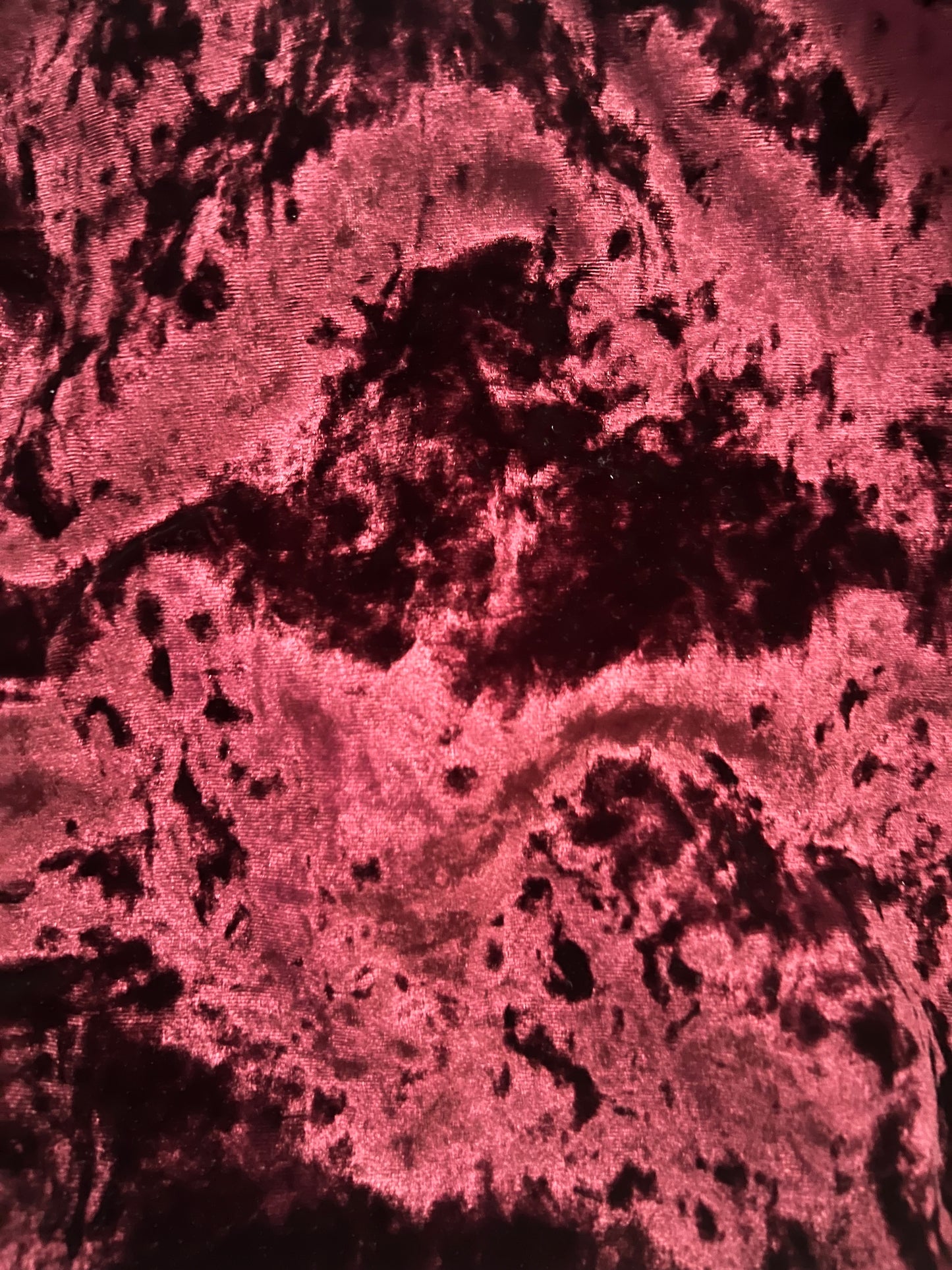 Dark cherry crushed velvet bag handmade in Turkey, Esra Kayira brand.